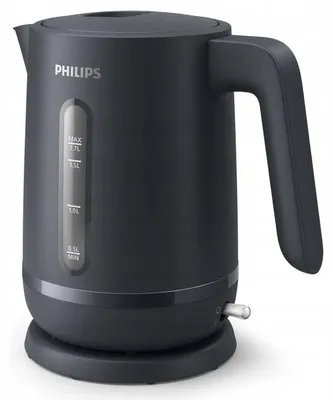Produktbild von Philips Wasserkocher, 1,7 L, 2200 W, Kabellos, Mit Drehbarer Basis Und Filter