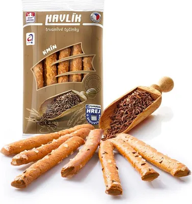 Image de Bâtonnets Havlik au cumin tchèque 90 g