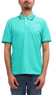 Produktbild von NORTH SAILS – Herren-Polohemd in regulärer Passform mit Logo am Kragen – Größe L