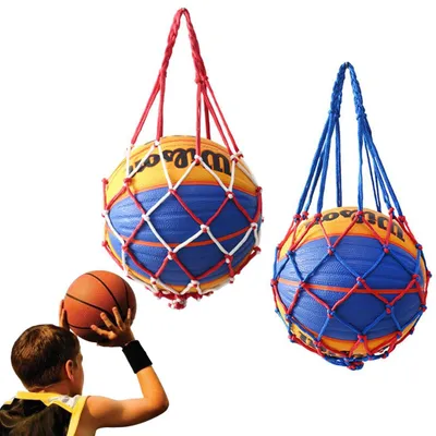 Productafbeelding van Ballnetzakken - Set van 2 voor Basketballen, Voetballen en Volleybal