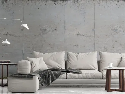 Produktbild von NEWROOM Tapete Joiada Grau Vliestapete - Modern Stein Beton  Germany