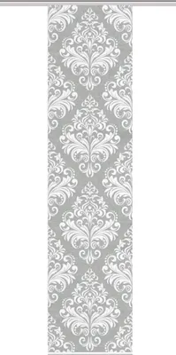 Produktbild von Home Wohnideen Schiebevorhang Digitaldruck Bambus-Optik "Ornami"  084644-0307 H x B 260 x 60 cm Grau