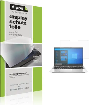 Produktbild von 2x Schutzfolie für HP EliteBook 840 G8 14 Zoll matt Displayschutzfolie Folie Display Schutz dipos