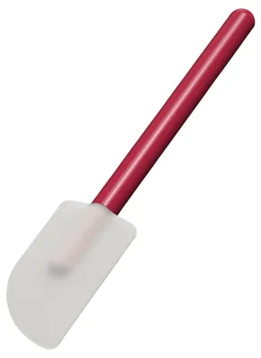 Productafbeelding van Deegschraper 20 x 3,7 cm in Rood