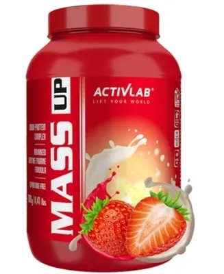 Immagine prodotto di Activlab Mass Up 2000g Carboidrati Creatina Taurina - Fragola