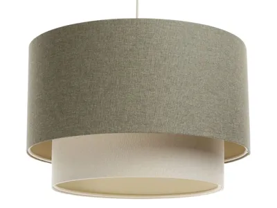 Zdjęcie produktu dla Lampa wisząca ERUTAN DOUBLE 60 zielona/beżowa