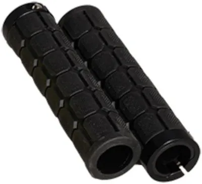 Productafbeelding van Fiets Handvatten - Stuurhandvatten - Comfortabel Fietsen - Vergrendelbare Grip - Standaard Maat - Zwart