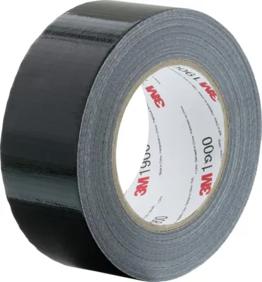 Immagine prodotto di nastro in tessuto 3M Economy 1900, 50 mm x 50 m, nero