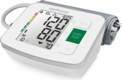 Produktbild von medisana BU 512 Oberarm-Blutdruckmessgerät, präzise Blutdruck und Pulsmessung