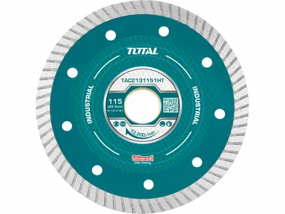 Produktbild von Diamanttrennscheibe Total TAC2131151HT Diamanttrennscheibe, ultradünn, Nassschnitt, Industrie, 115x22,2mm