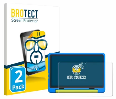 Produktbild von 2x Für Happybe Kids Tablet 10" Schutzfolie BROTECT Displayschutz Display Schutz Folie Klar Transparent