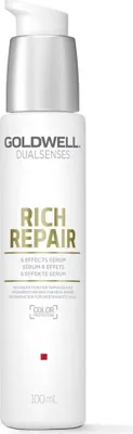 Produktbild von Goldwell 6 EFFECTS SERUM, Haarserum, 100 ml, Frauen, normales Haar, Gegen Verknotungen, Glanz, Pumpenflasche
