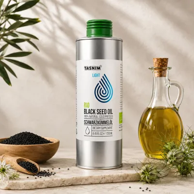 Produktbild von Tasnim - Schwarzkümmelöl light 250 ml