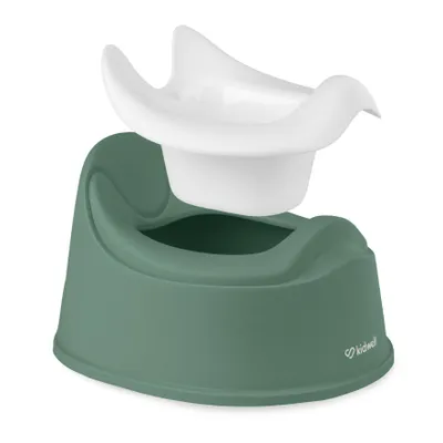Produktbild von Baby Töpfchen KIDWELL NILO Toilette für Kinder mit Rückenlehne, herausnehmbarem Einsatz & Anti-Rutsch-Füßen GRÜN