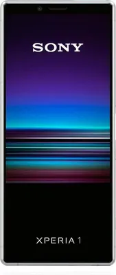 Produktbild von Sony Xperia 1, 16,5 cm (6.5"), 6 GB, 128 GB, 12 MP, Android 9.0, Weiß