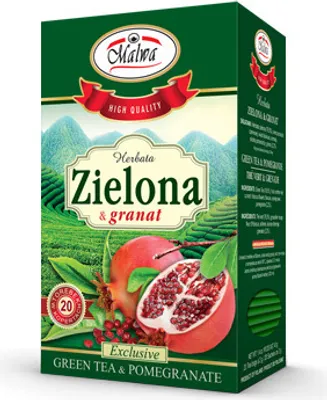 Produktbild von Grüner Tee + Granatapfel FIX 20*1,5g MALWA