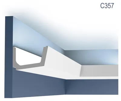 Produktbild von Orac Decor C357 LUXXUS Einrichtungs Profilleiste Zierleiste indirekte Beleuchtung | 2 m