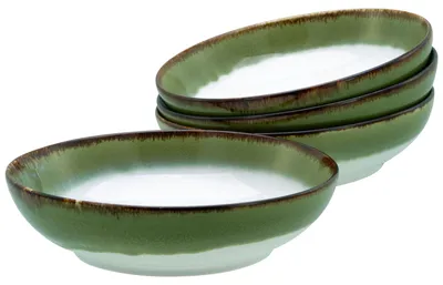 Zdjęcie produktu dla CreaTable, 21689, Cascade Green, miska Poke 4-częściowa, kamionka