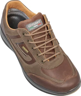 Image de Grisport - Chaussures de randonnée pour homme "Airwalker", cuir GS112 (46 EU) (Marron clair)