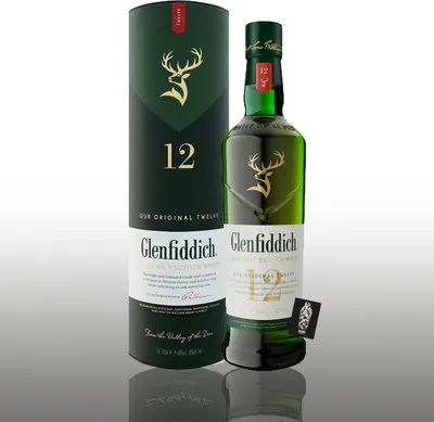 Produktbild von Glenfiddich Single Malt Scotch Whisky 12 years 0,7l (40% vol.) inkl. Geschenkbox (s. Bild) - [Enthält Sulfite]