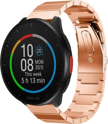 Produktbild von Strap-it Polar Pacer Metallarmband (Roségold)
