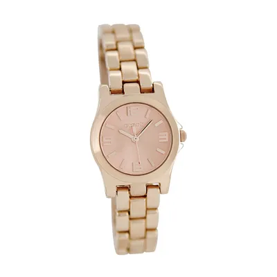Immagine prodotto di Oozoo orologio da donna in metallo, analogico opaco, al quarzo, bracciale in oro rosa Timepieces D2UOC6224A