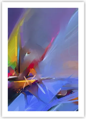 Produktbild von Poster - Poster ohne Rahmen - Abstraktion modern - 50x70 cm - Wand Bild - Wanddeko - Wandbilder - Kunstposter - Wandposter - Bilder - Kunstdruck - Wanddekoration - Wandbild - P2XPA50x70-4030