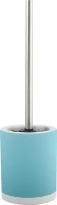 Produktbild von MSV WC-Burstenhalter - Keramik/Metall - azurblau - 38 cm