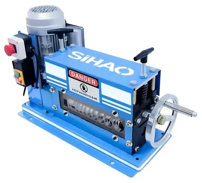 Obrázek produktu pro Stroj na odizolování vodičů, výkon 370 W, napětí 220 V/110 V, rychlost řezání 1400 ot./min, krytí IP54, 11 kanálů