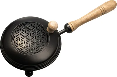 Produktbild von Räucherpfanne Eisen schwarz D 12 cm