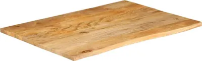 Obrázek produktu pro vidaXL Stolová deska se stromovou hranou 110x80x2,5 cm z masivního mangového dřeva