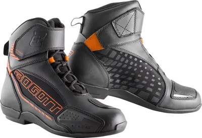 Image de Chaussures de moto Bogotto GPX, noir/orange, 41