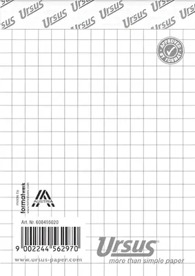 Produktbild von Staufen Notizblock A7 kariert 50Bl 70g/qm Style kariert ohne Deckblatt