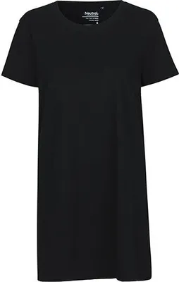 Immagine prodotto di Neutral O81020 | Maglietta lunga da donna - Maglia a jersey singolo - Colore: Nero - Taglia: L
