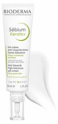 Obrázek produktu pro Bioderma Sebium Kerato+ gel-krém proti akné, 30 ml - Dlouhodobý!