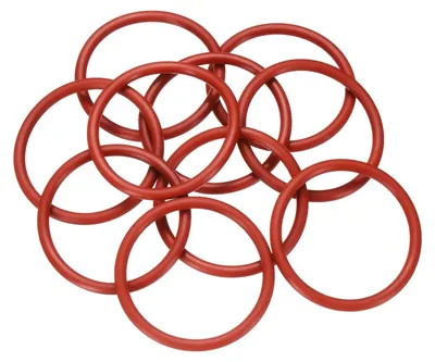 Silikon-Dichtringe 10 Stk. 38x32x3 mm metrisch