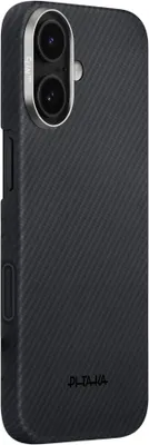 Produktbild von Pitaka KI1701, Cover, Apple, iPhone 17, 16 cm (6.3"), Schwarz