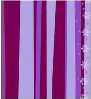 Produktbild von Transparentpapier 115 g/qm A4 VE=25 Blatt Winterzauber flieder/brombeer Motiv 4