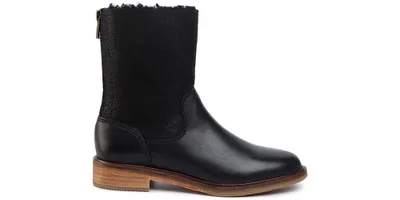Zdjęcie produktu dla CLARKS Damskie buty ClarkdaleAxHot Black Skórzane buty zapinane na zamek błyskawiczny CLARKS Damskie buty ClarkdaleAxHot Black Skórzane buty zapinane na zamek błyskawiczny 37
