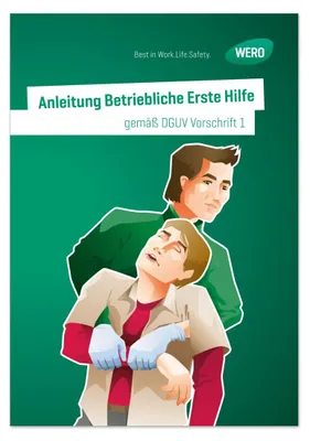 Produktbild von WERO Anleitung Betriebliche Erste Hilfe - DIN A5