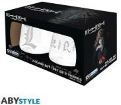 Obrázek produktu pro ABYstyle Death Note, Průhledná, Sklo, 2 kusů, Čisté