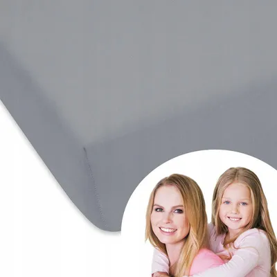 Produktbild von Designpremium Jersey Spannbettlaken 70x140 cm weich mit Gummizug