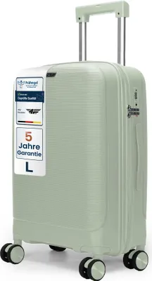 Image de Valise rigide 4FLY CoreMatte PP 24 pouces – Taille L – Vert clair