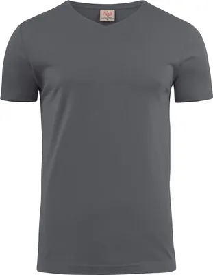 Produktbild von T-Shirt mit V-Ausschnitt aus 100% Baumwolle, 160g/m², mit verstärkten Schulternähten