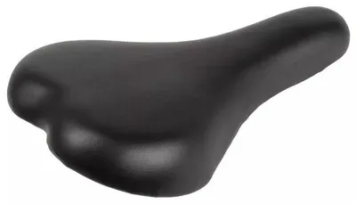 Produktbild von Sattel Jugend schwarz 24" mit Kloben 253 x 137 mm