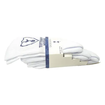 Produktbild von Tottenham Hotspur FC - Sportsocken für Herren/Damen Uni (3er-Pack) BS3742 (42 EU - 45,5 EU) (Weiß/Blau)