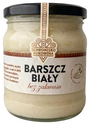 Produktbild von Weißer Borschtsch 430ml - Schronisko Bukowina