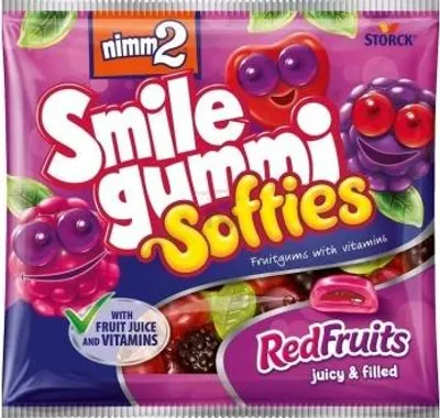 Zdjęcie produktu dla Nimm2 Śmiejżelki Słodki Sad Żelki Owocowe 90 g