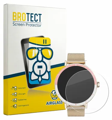 Produktbild von BROTECT Schutzglas für Keeponfit Smartwatch 1.27" Schutzfolie Panzer Folie Glas Display Schutz klar