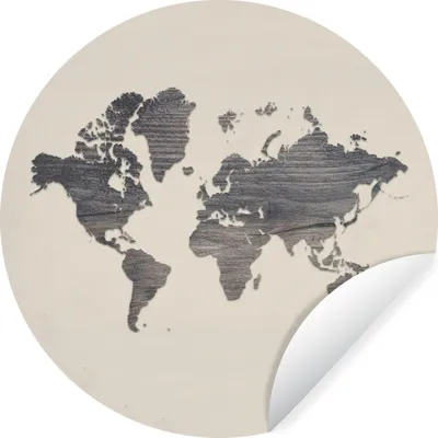 Produktbild von MuchoWow® - Tapetenkreis - Wandbild rund - Schlafzimmerdekoration - Wanddeko - runde Tapete - Kunst für zu Hause